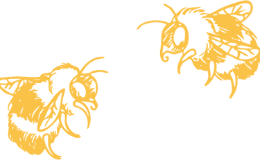 yellow bumblebee illustration