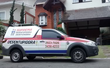carro da suprema desentupidora