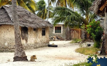Traditional house on a Zanzibar village tour, showcasing local culture and authentic experiences