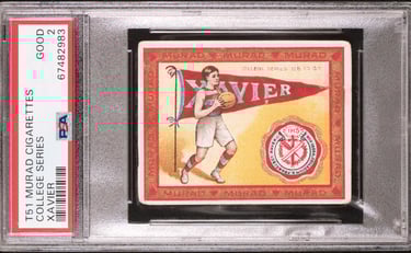 1909-1910 Murad College Series Xavier T51 Basketball