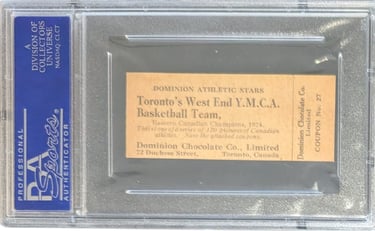 Early Canadian Basketball Cards