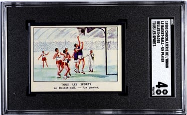 Tous Les Sports Belles Images Chocolat L'Union Cards Chromos