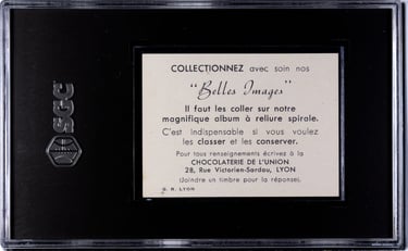 Rare French Union Basket Tous Les Sports Cards 1950s