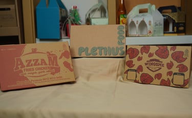telasih digiprint - packaging custom paper lunch box