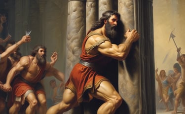 A dramatic desert landscape with a pillar of cloud and fire symbolizing God’s presence during the Exodus.