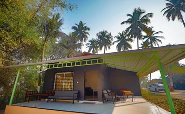 premium cottage at purna river retreat for family leisure stay