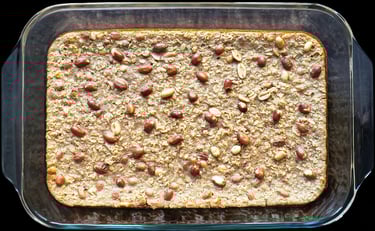 Honey Peanut Butter Bake