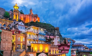 Tbilisi is a nice city to live in with excellent education and working conditions
