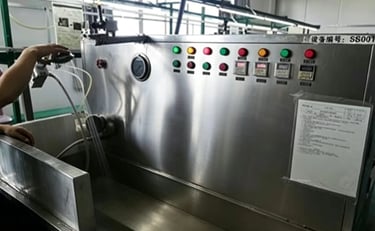 100% on line pressure test for shower head or shower system