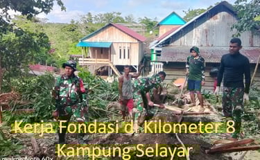 Membangun Fondasi RTLH