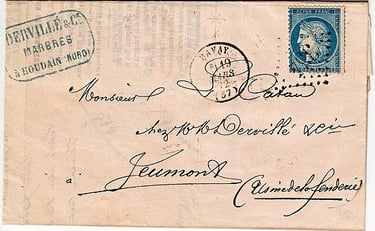 Losange Gros Chiffres 354 et type 16.