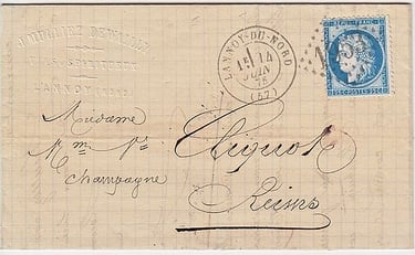Losange Gros Chiffres 1953 et type 17.