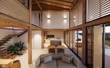 casa de madeira
