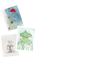 Illustrations for art prints, greeting cards and stationery