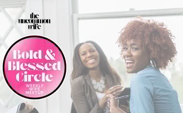Bold & Blessed Circle graphic for The Uncommon Wife