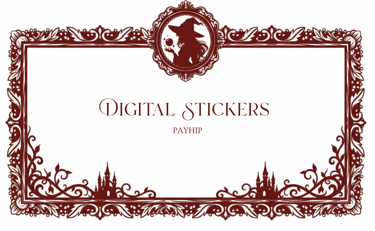 Digital Stickers - opens a new tab to may Payhip store