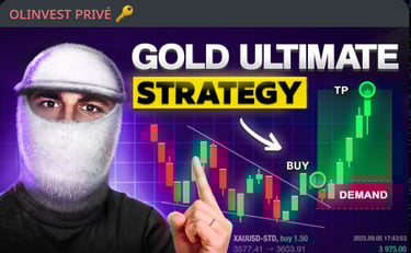 La Meilleure Stratégie de Trading sur le GOLD en 2025 (98% Win Rate)