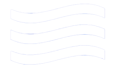 a black and white wave - like pattern of a wave