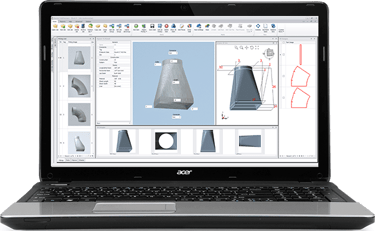 Software Quickduct CAM Master para corte plasma HVAC