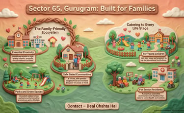 Sector 65 Gurugram for Family Living