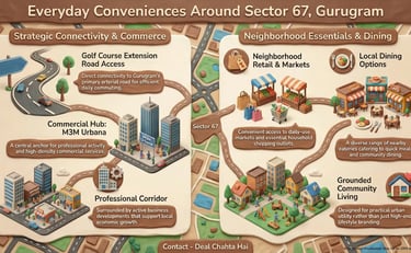 Sector 67 Gurugram Local Conveniences