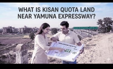 what is kisan quota land near yamuna expressway