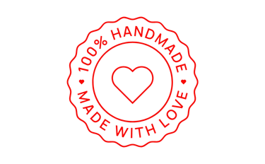 Fait main logo avec amour