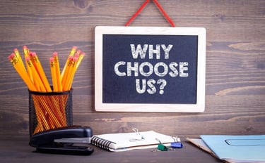 a chalkboard with a chalkboard saying why choose the right way to choose the