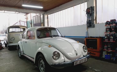 работилница одржување на буба комбе олдтајмер резервни нови делови tuning garage up skopje 