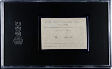 Very rare Netball Basketball English England Card