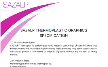 sazalp thermoplastic graphics