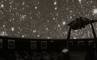 click per ingrandire. Vista cupola planetario