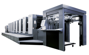 5 Color Hiedelberg Offset Machine