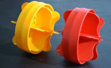 dos turbinas de piscina