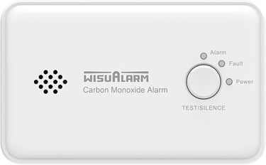 a white alarm clock on a white background