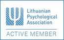 logo of lithuanian psychological association active member