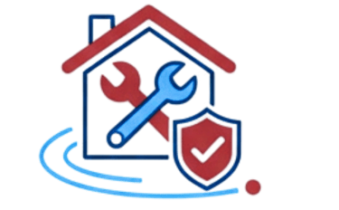 Icono de herramientas y casa