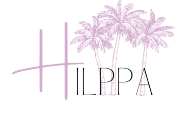 LOGO HILPPA, 3 palmiers rose