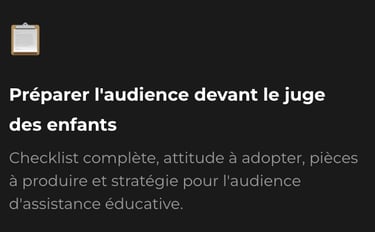 preparer l audience devant le juge des enfants avocate à montpellier ava magassa