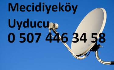 mecidiyeköy uyducu çanak anten ayarı televizyon servisi