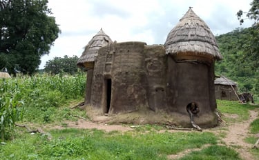 Traditional Tata Somba House in Benin