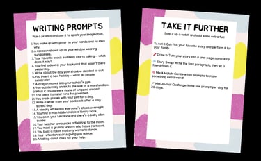 Random Writing Prompts for kids