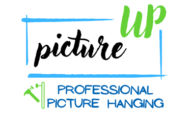 pictureup picture hanging service logo