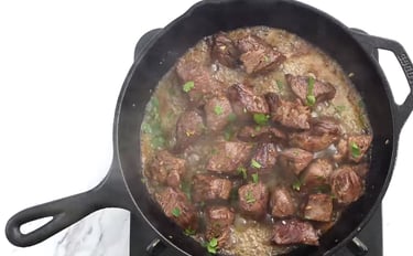 Garlic Butter Steak Bites