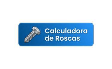 Calculadora de roscas online para identificación de métricas y pasos de tornillo.