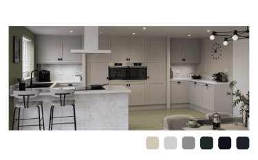 Balmoral shaker kitchen
