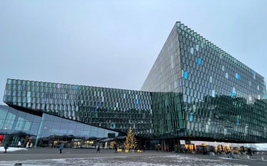 icelands opera house, Reykjavik, Iceland