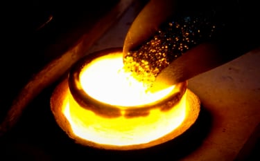 Del oro bruto al oro líquido.