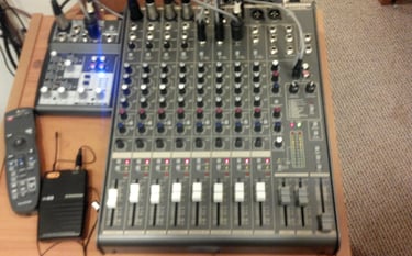 Samson mixer cleaned and repaired