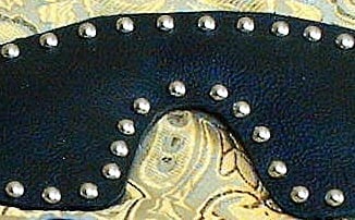 Studded Leather Blindfold